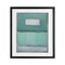 Stupell Industries Azure Blue Gradient Framed Print Under Glass, design by Caroline Gold
